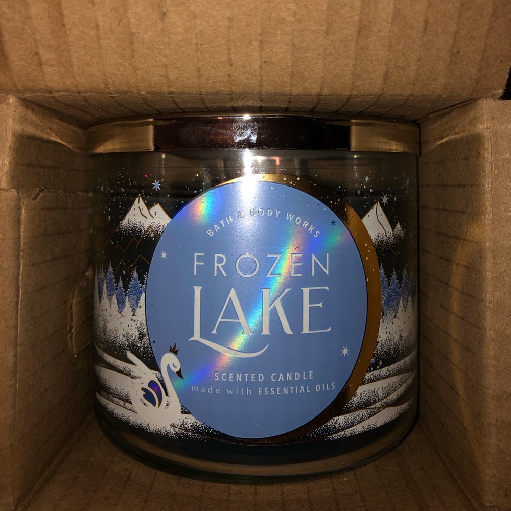 Frozen Lake 3-Wick BBW Candle